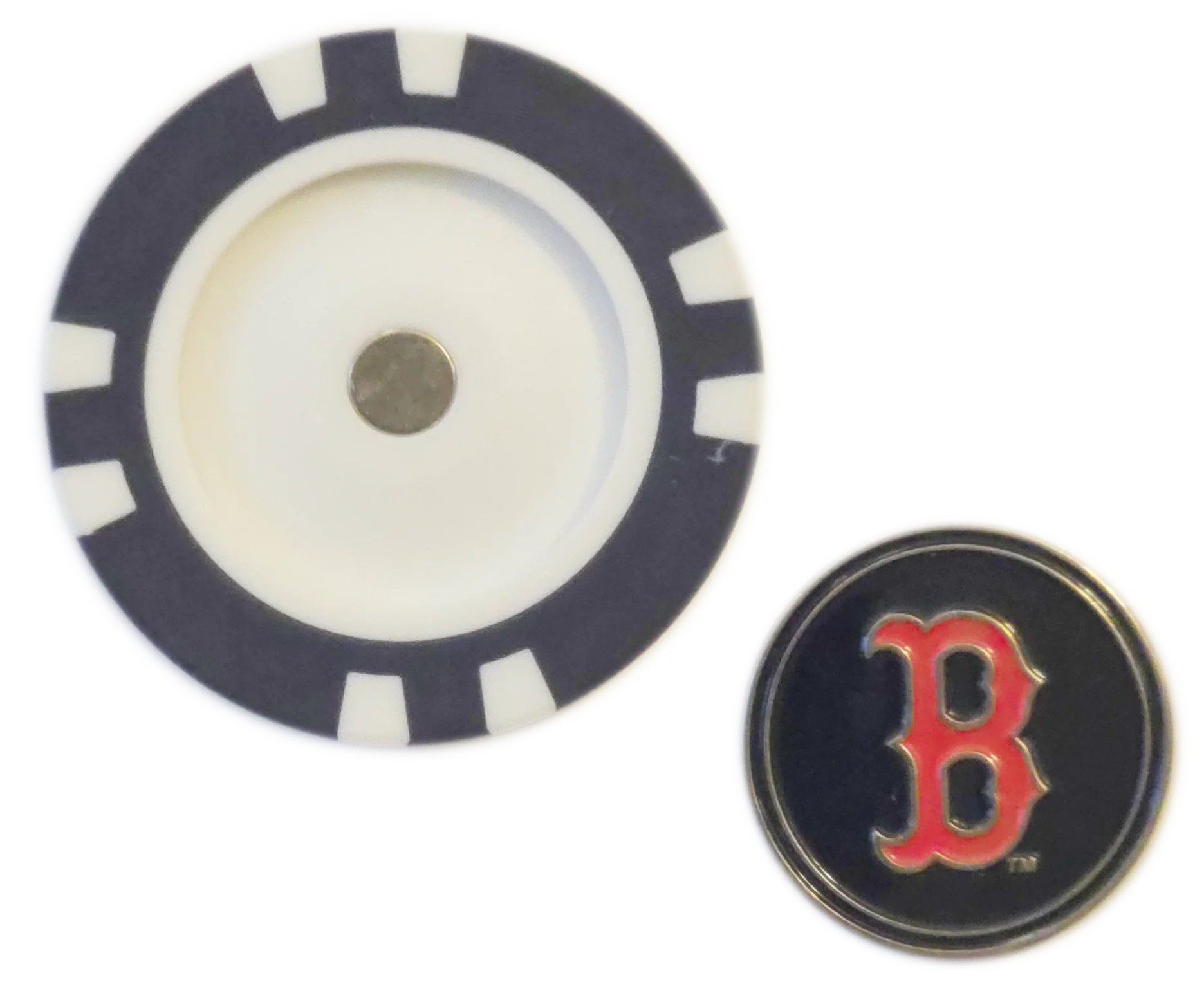 Officially Licensed Boston Red Sox Poker Chip Ball Marker - Image 2
