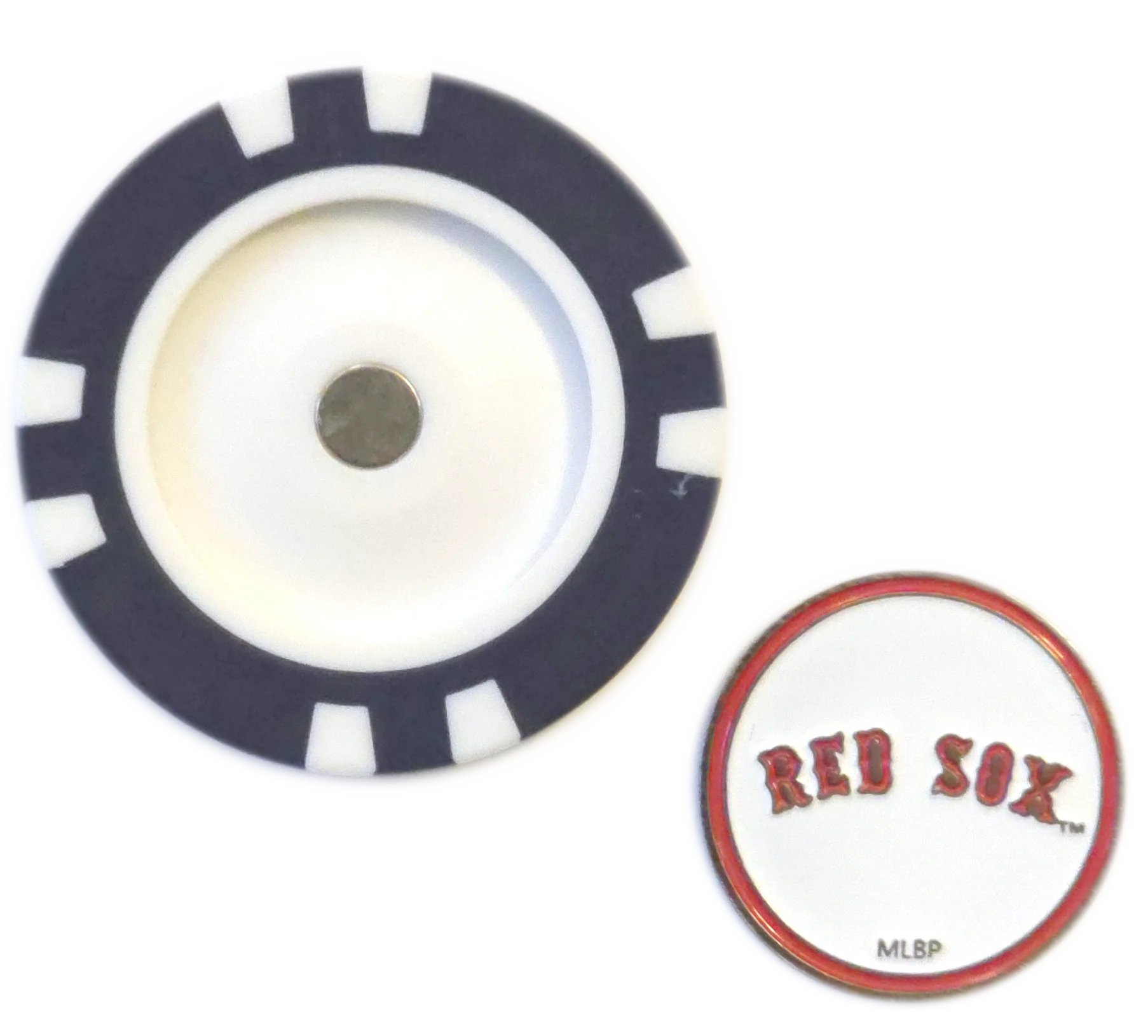 Officially Licensed Boston Red Sox Poker Chip Ball Marker - Image 3