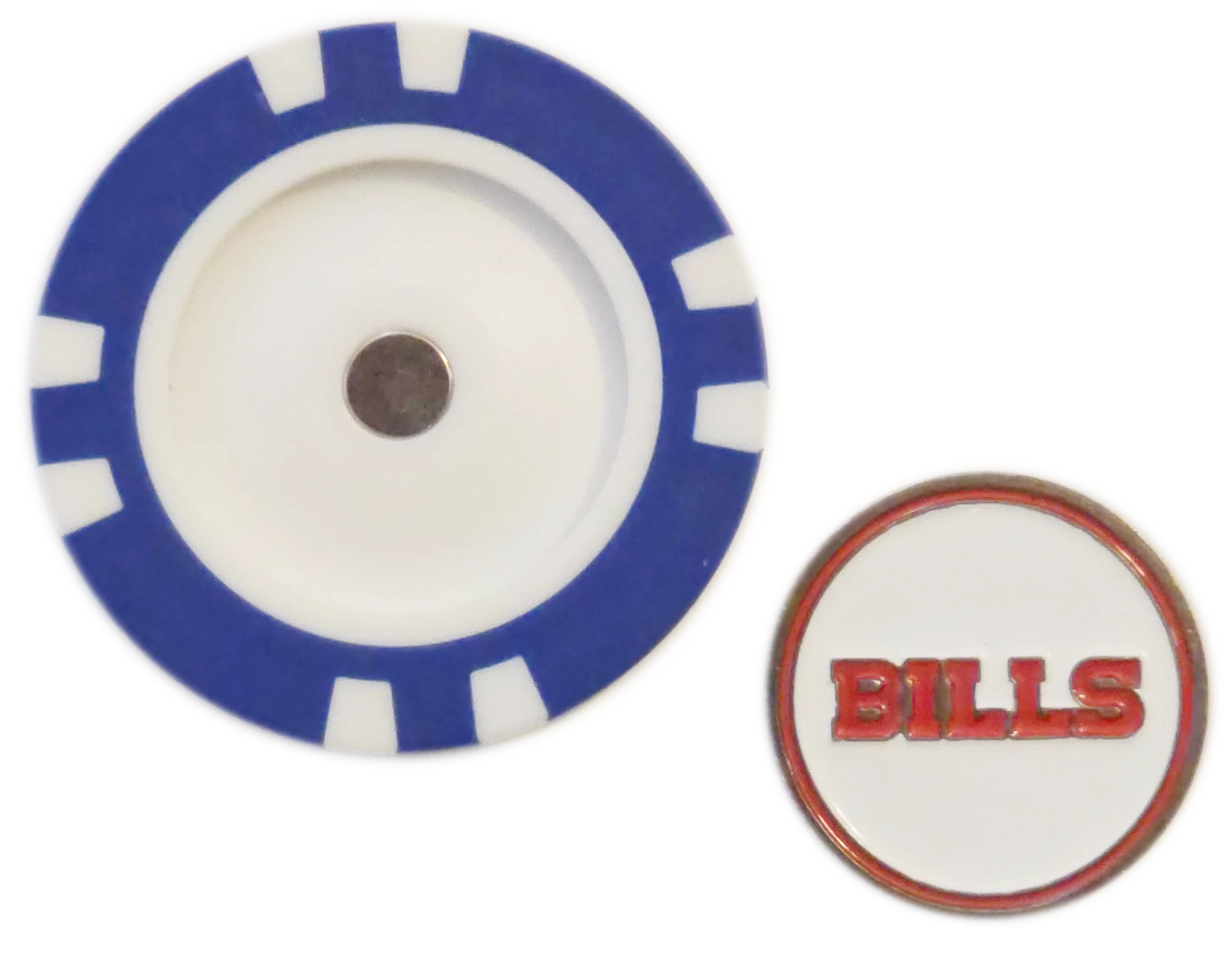 Officially Licensed Buffalo Bills Poker Chip Ball Marker - Image 4