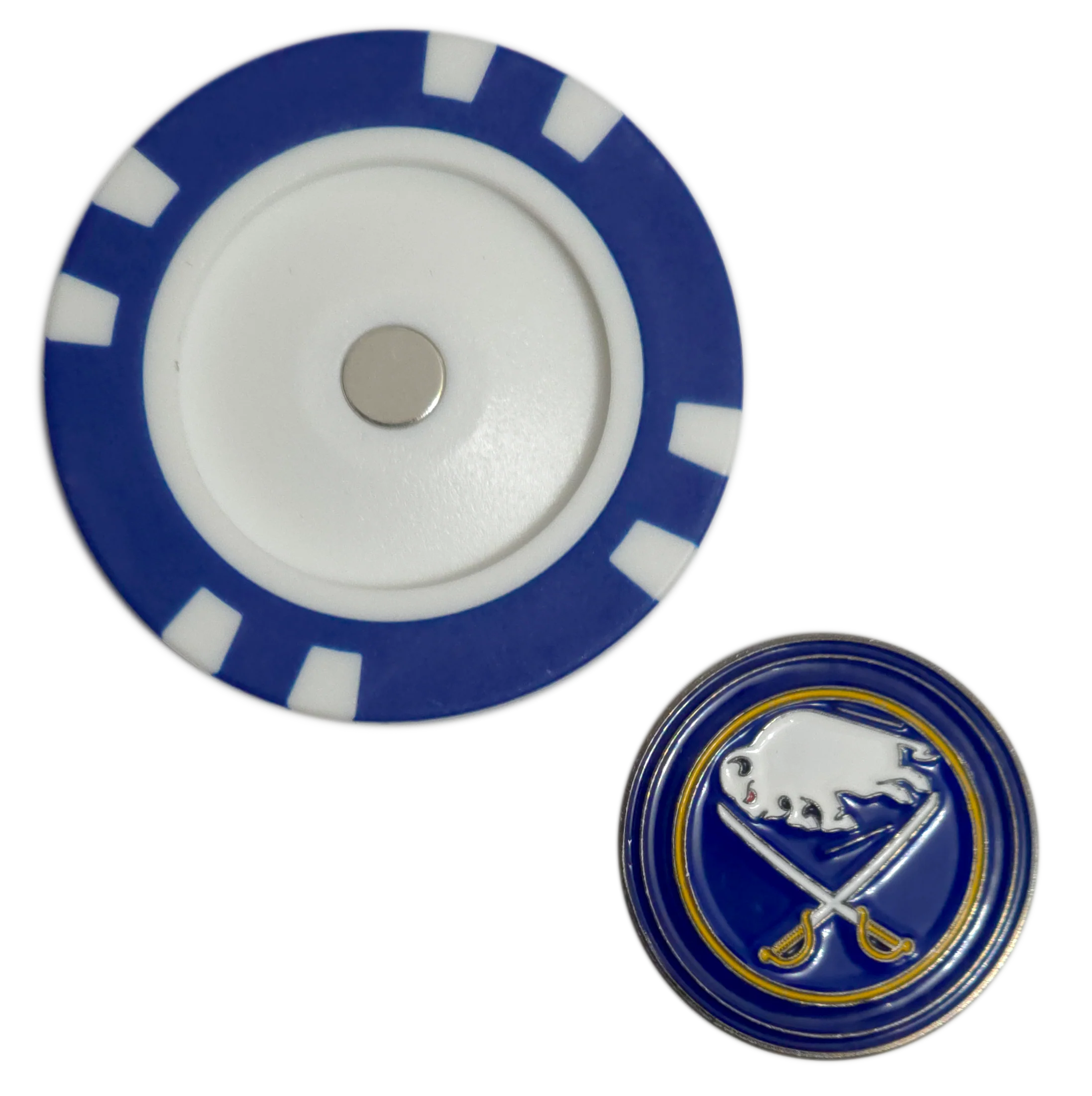 Officially Licensed Buffalo Sabres Poker Chip Ball Marker - Image 3