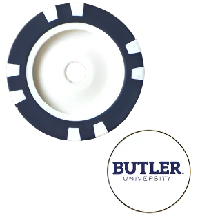 Officially Licensed Butler Bulldogs Poker Chip Ball Marker - Image 3