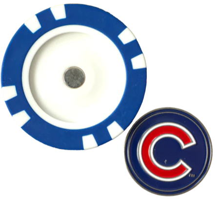 Officially Licensed Chicago Cubs Poker Chip Ball Marker - Image 2