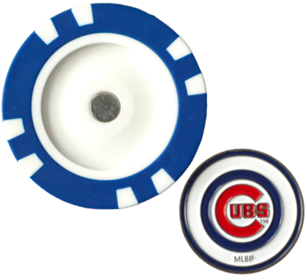 Officially Licensed Chicago Cubs Poker Chip Ball Marker - Image 4