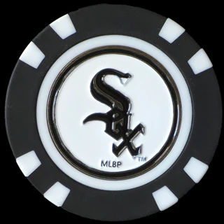Officially Licensed Chicago White Sox Poker Chip Ball Marker - Image 3