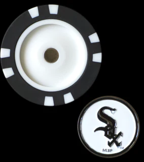 Officially Licensed Chicago White Sox Poker Chip Ball Marker - Image 4