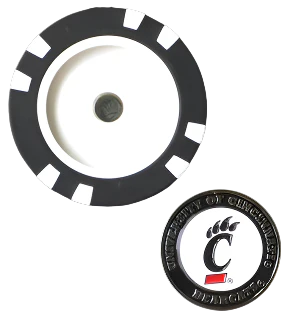 Officially Licensed Cincinnati Bearcats Poker Chip Ball Marker - Image 4