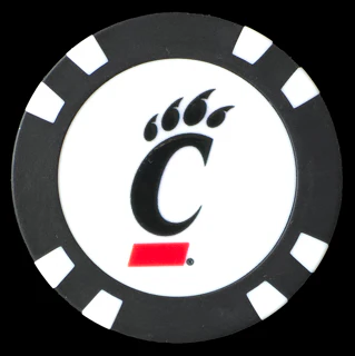 Officially Licensed Cincinnati Bearcats Poker Chip Ball Marker - Image 5