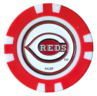 Officially Licensed Cincinnati Reds Poker Chip Ball Marker Short Description: - Image 3
