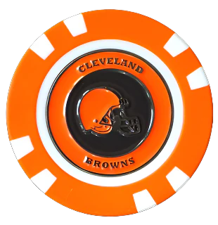 Officially Licensed Cleveland Browns Poker Chip Ball Marker