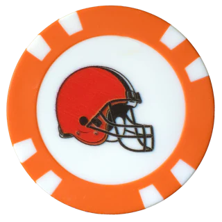 Officially Licensed Cleveland Browns Poker Chip Ball Marker - Image 5