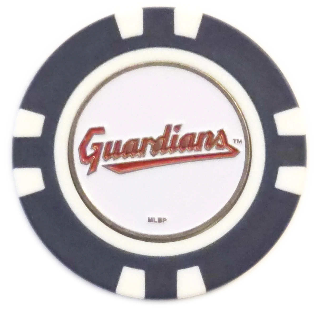 Officially Licensed Cleveland Guardians Poker Chip Ball Marker - Image 3