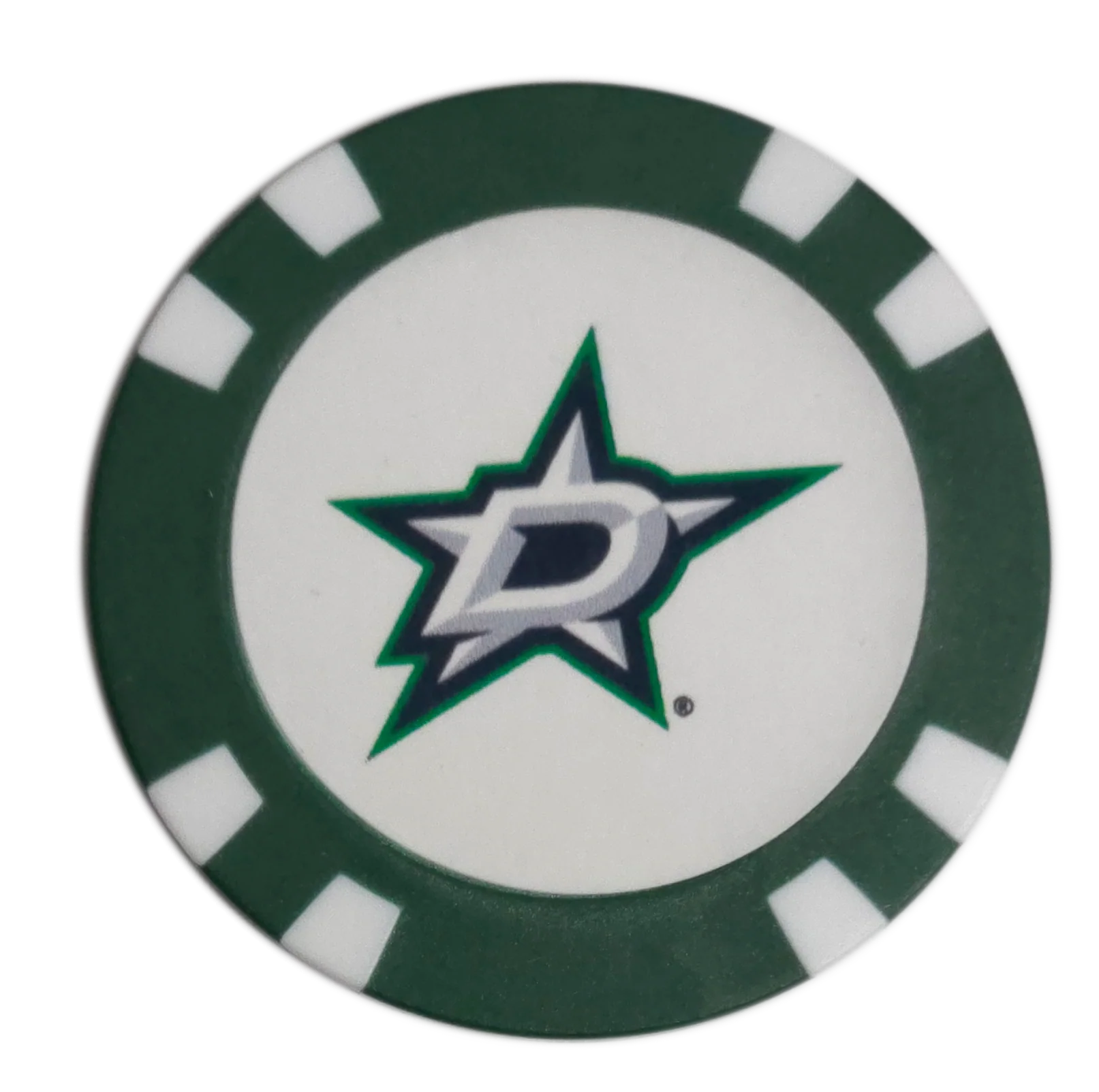 Officially Licensed Dallas Stars Poker Chip Ball Marker - Image 5