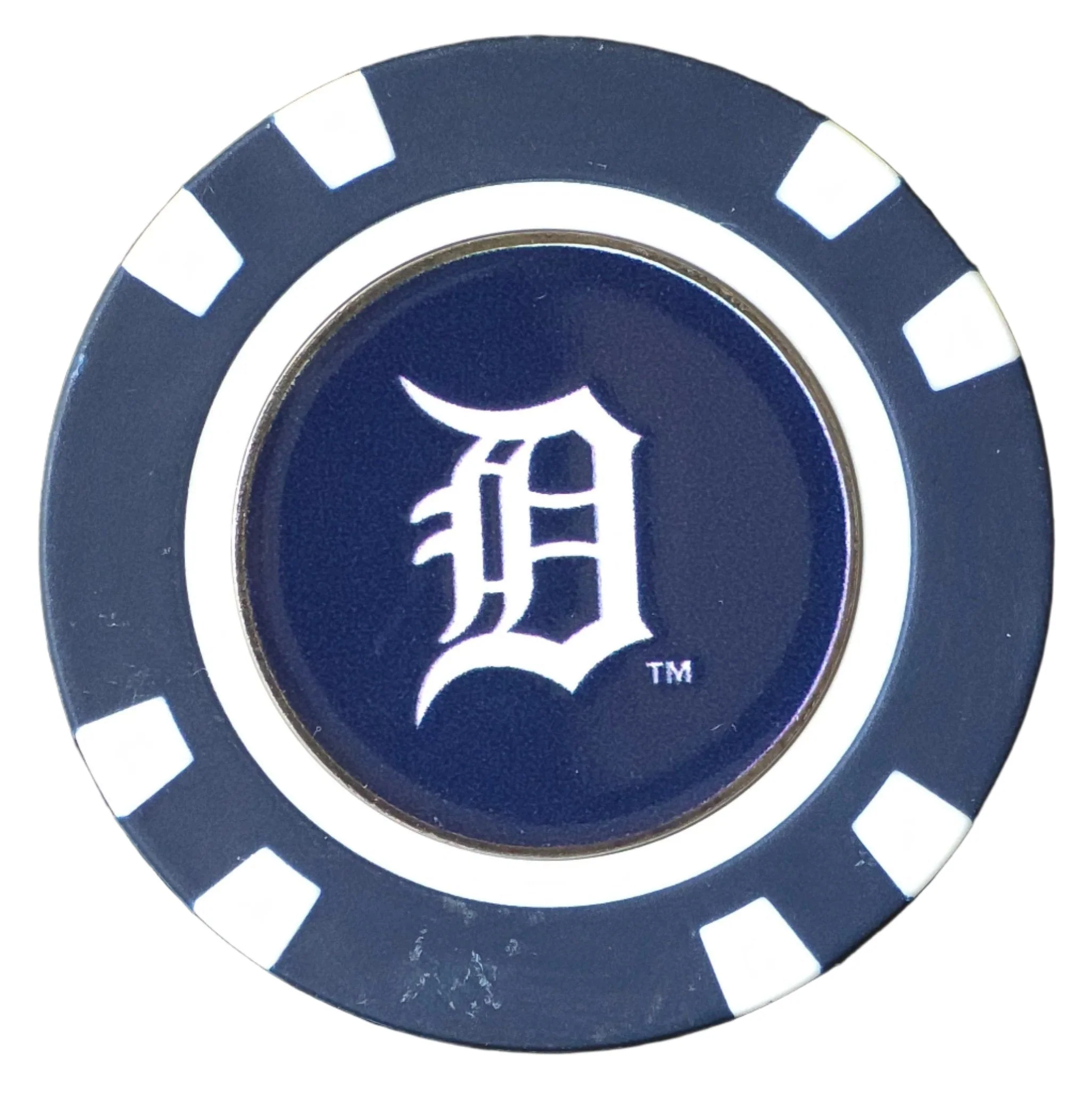 Officially Licensed Detroit Tigers Poker Chip Ball Marker - Image 3