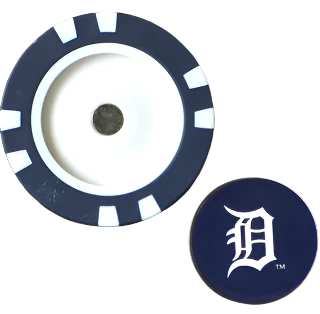 Officially Licensed Detroit Tigers Poker Chip Ball Marker - Image 4