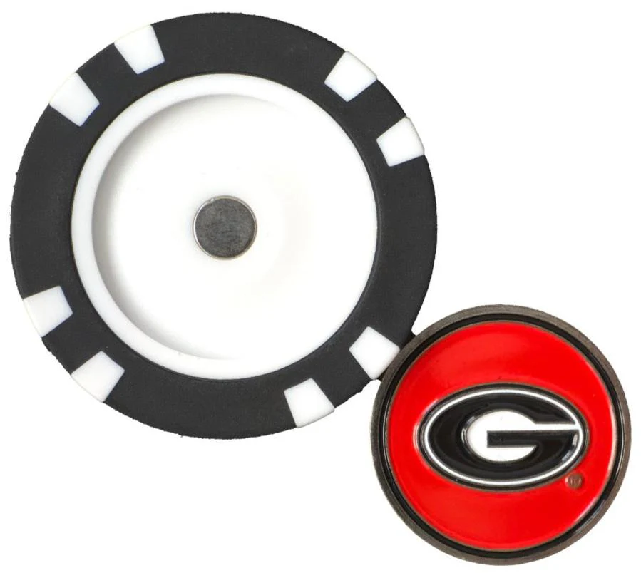 Officially Licensed Georgia Bulldogs Poker Chip Ball Marker - Image 4