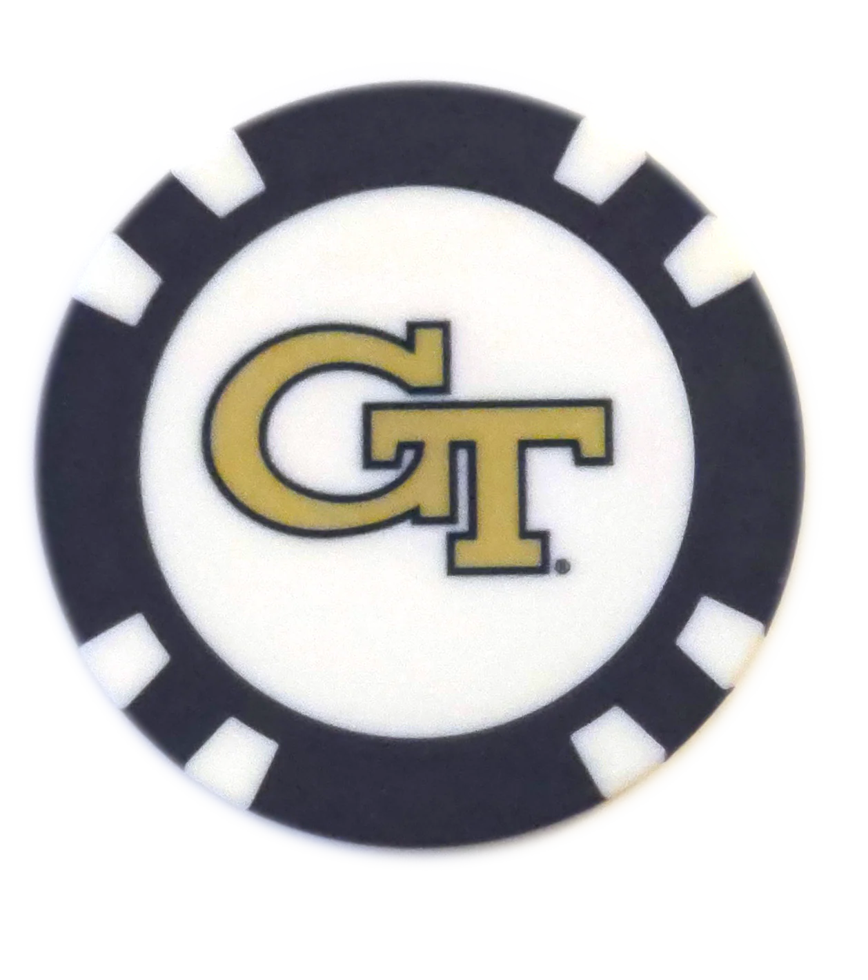 Officially Licensed Georgia Tech Yellow Jackets Poker Chip Ball Marker - Image 5