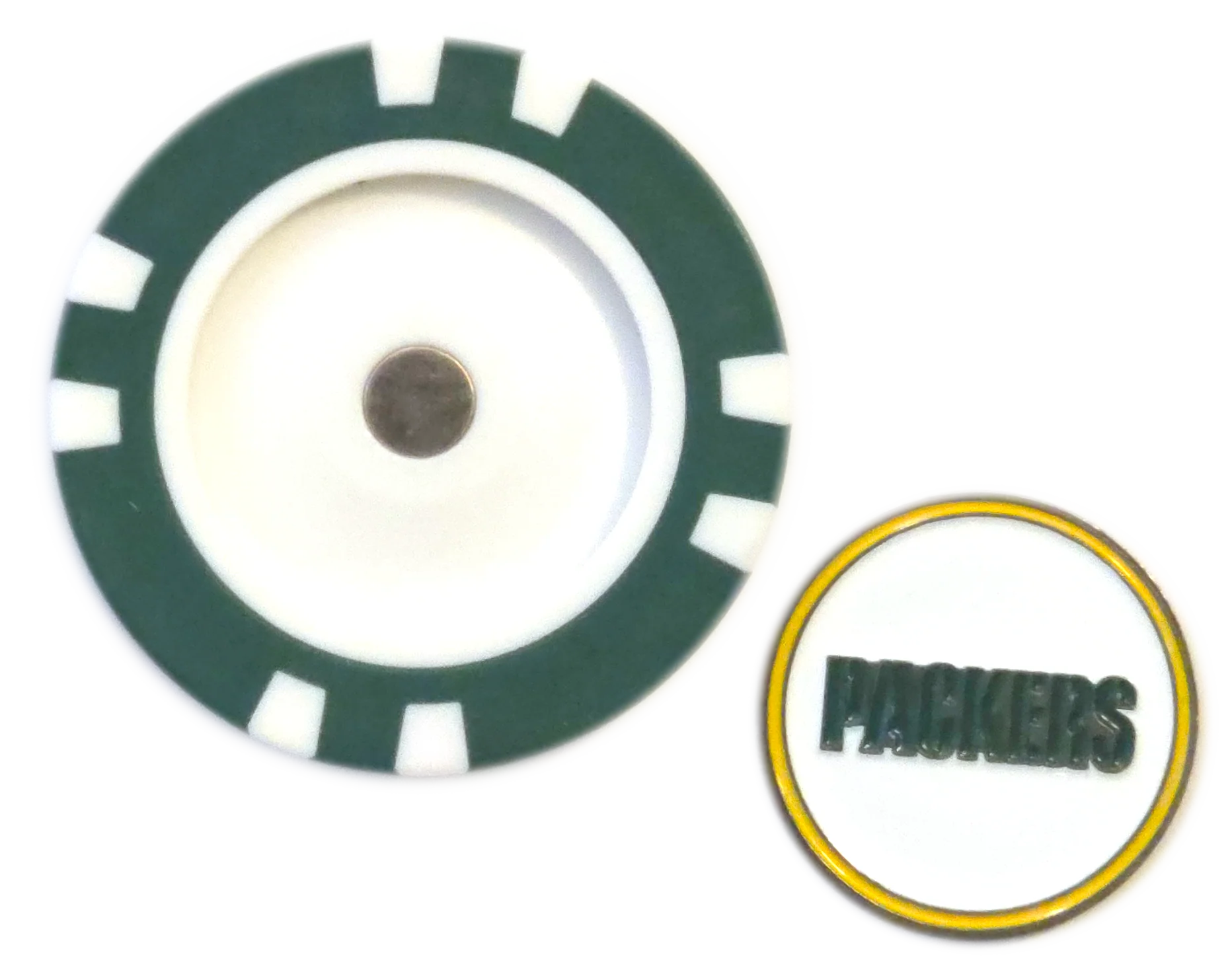 Officially Licensed Green Bay Packers Poker Chip Ball Marker - Image 6