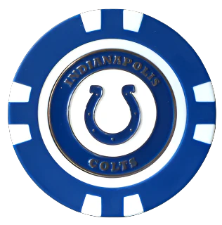 Officially Licensed Indianapolis Colts Poker Chip Ball Marker