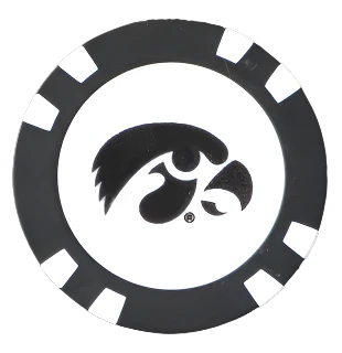 Officially Licensed Iowa Hawkeyes Poker Chip Ball Marker - Image 5