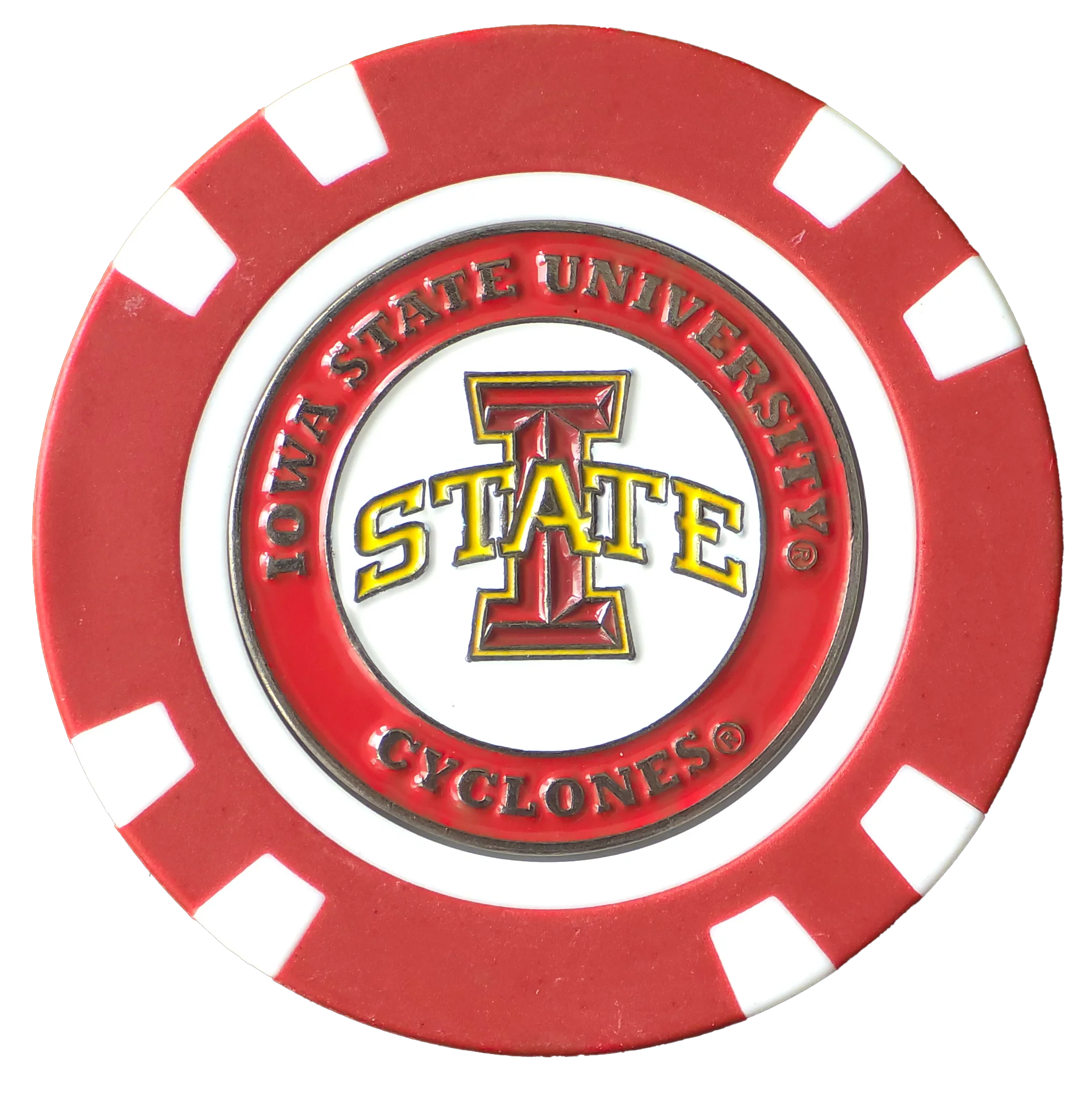 Officially Licensed Iowa State Cyclones Poker Chip Ball Marker