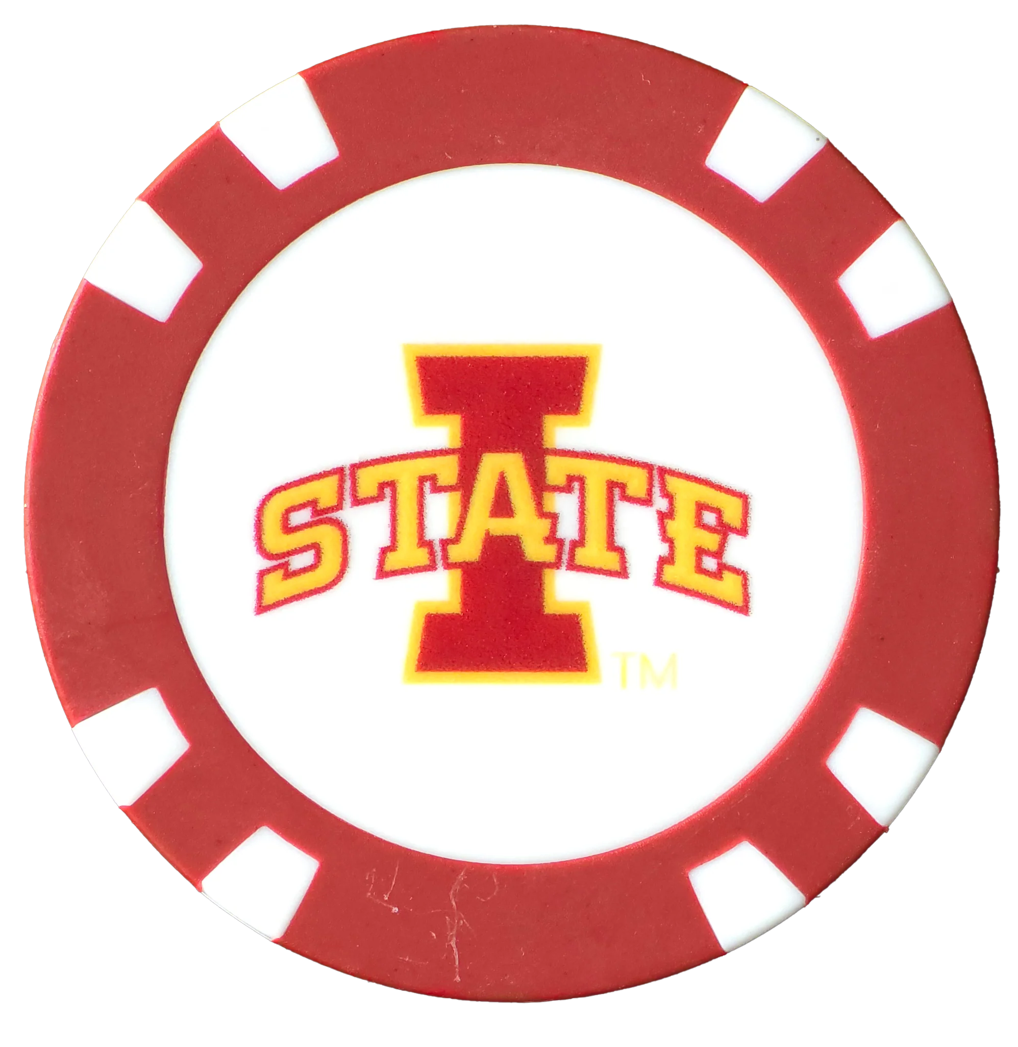Officially Licensed Iowa State Cyclones Poker Chip Ball Marker - Image 5