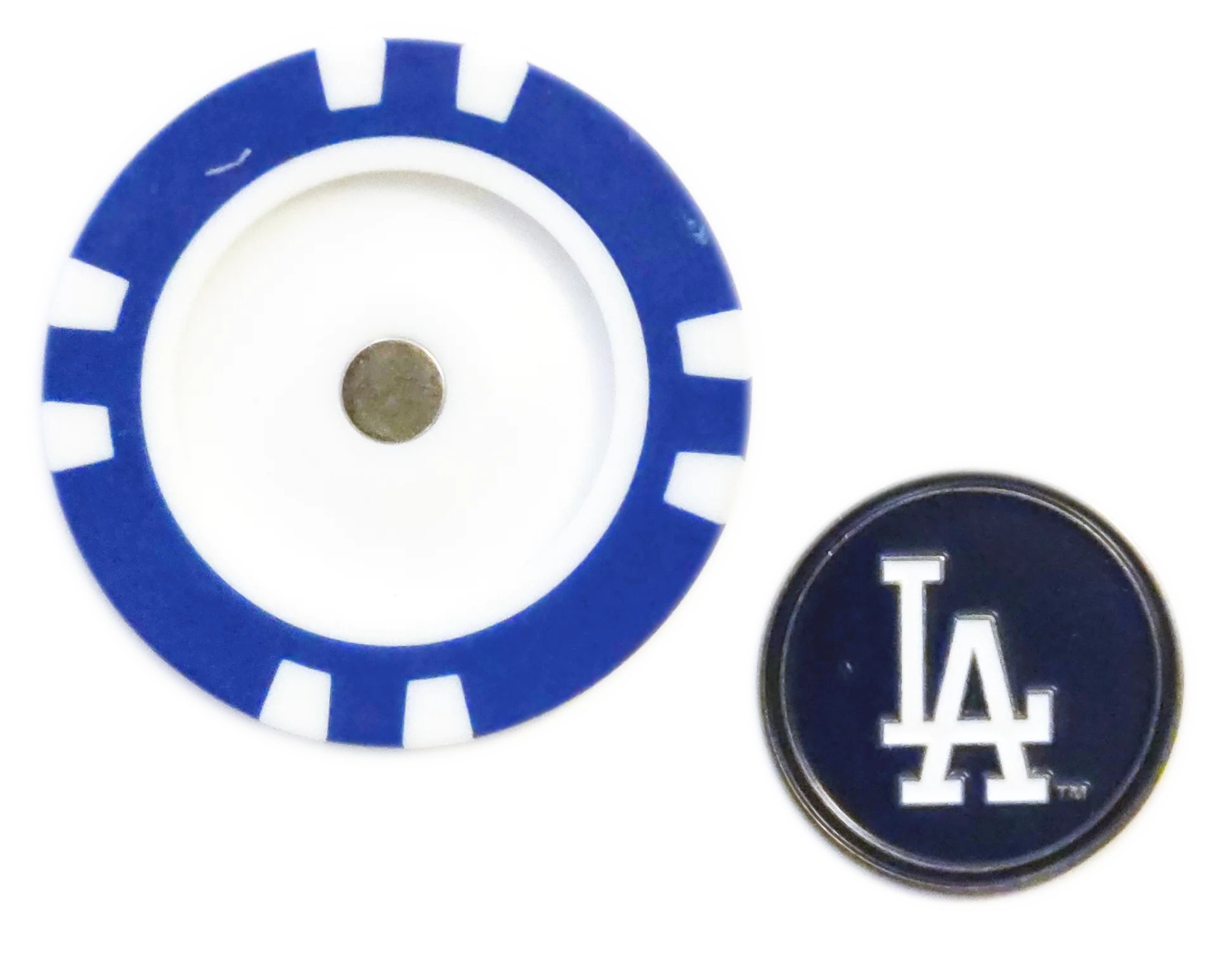 Officially Licensed Los Angeles Dodgers Poker Chip Ball Marker - Image 2
