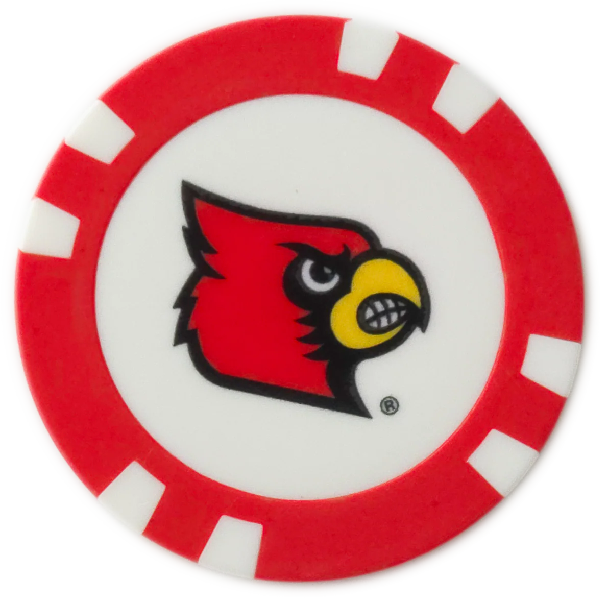 Officially Licensed Louisville Cardinals Poker Chip Ball Marker - Image 5