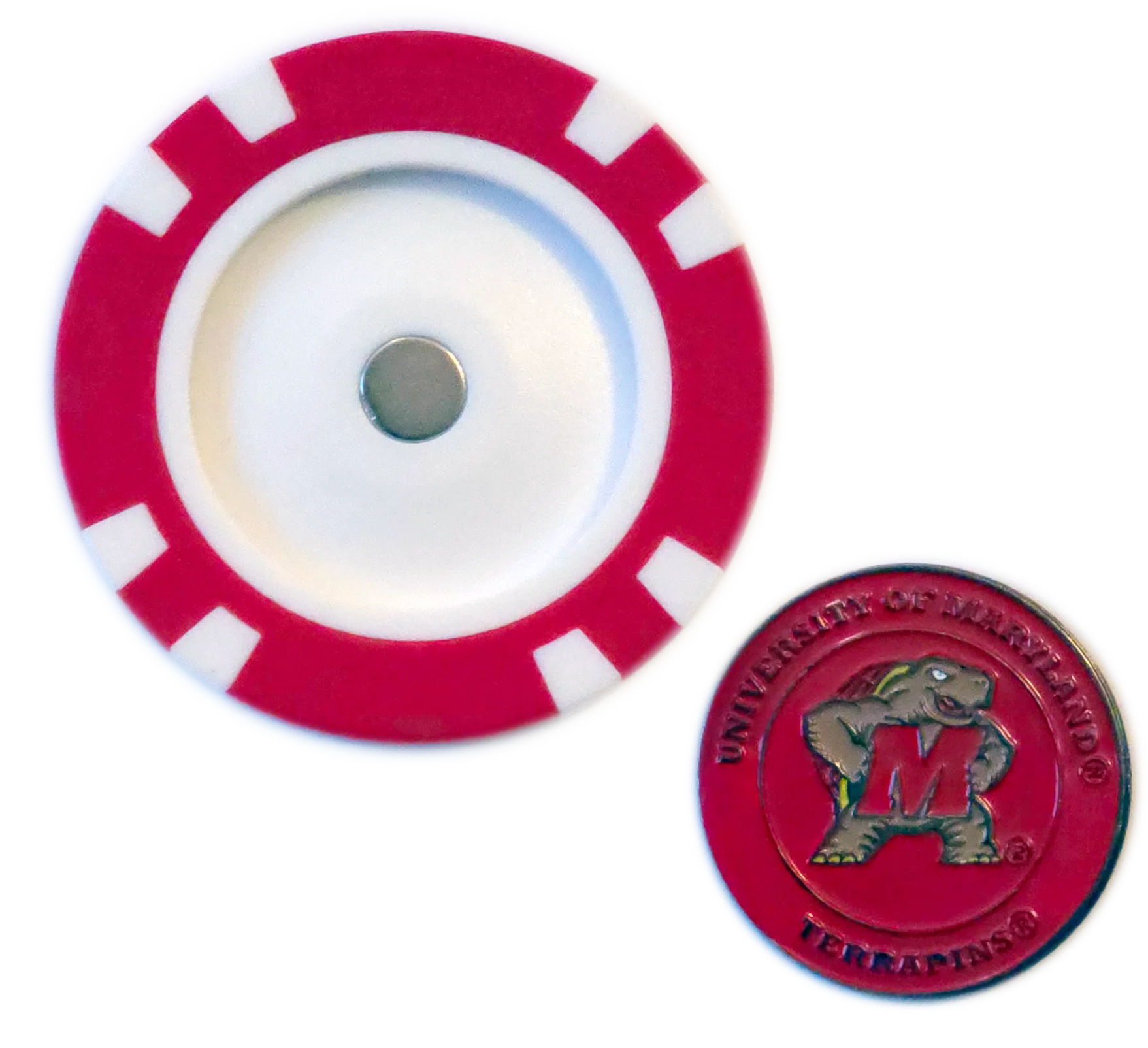 Officially Licensed Maryland Terrapins Poker Chip Ball Marker - Image 4