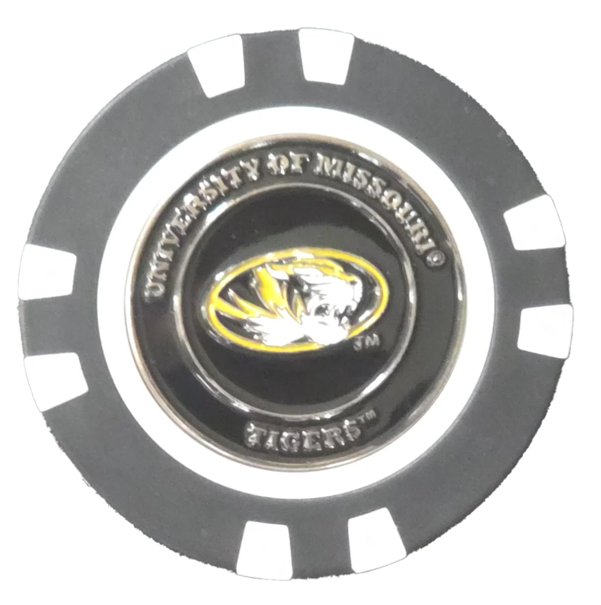 Officially Licensed Missouri Tigers Poker Chip Ball Marker - Image 3