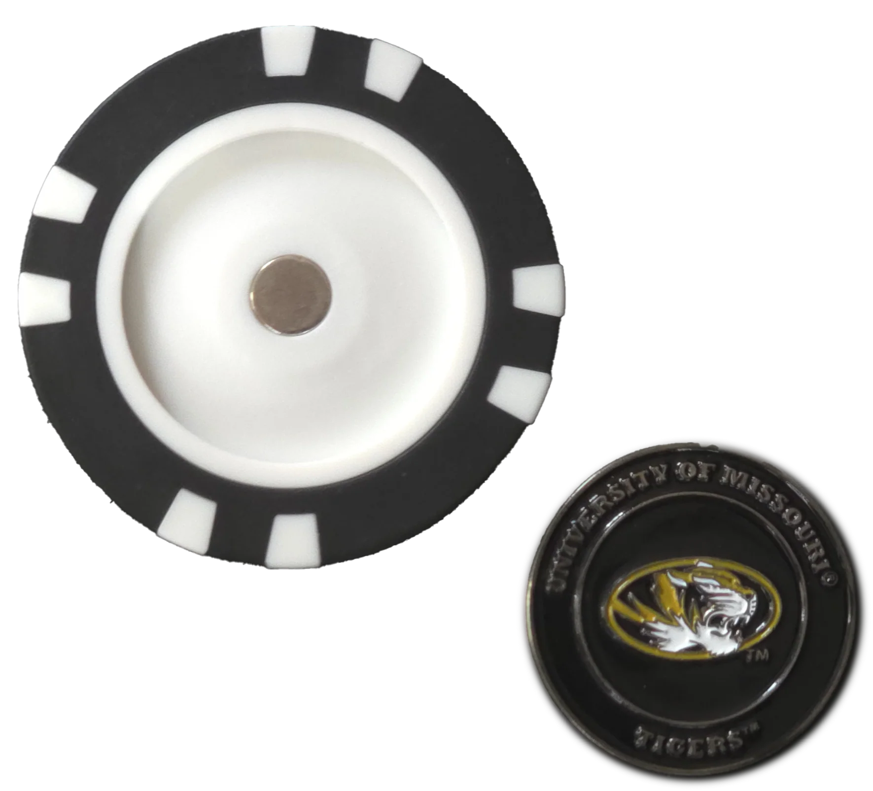 Officially Licensed Missouri Tigers Poker Chip Ball Marker - Image 4