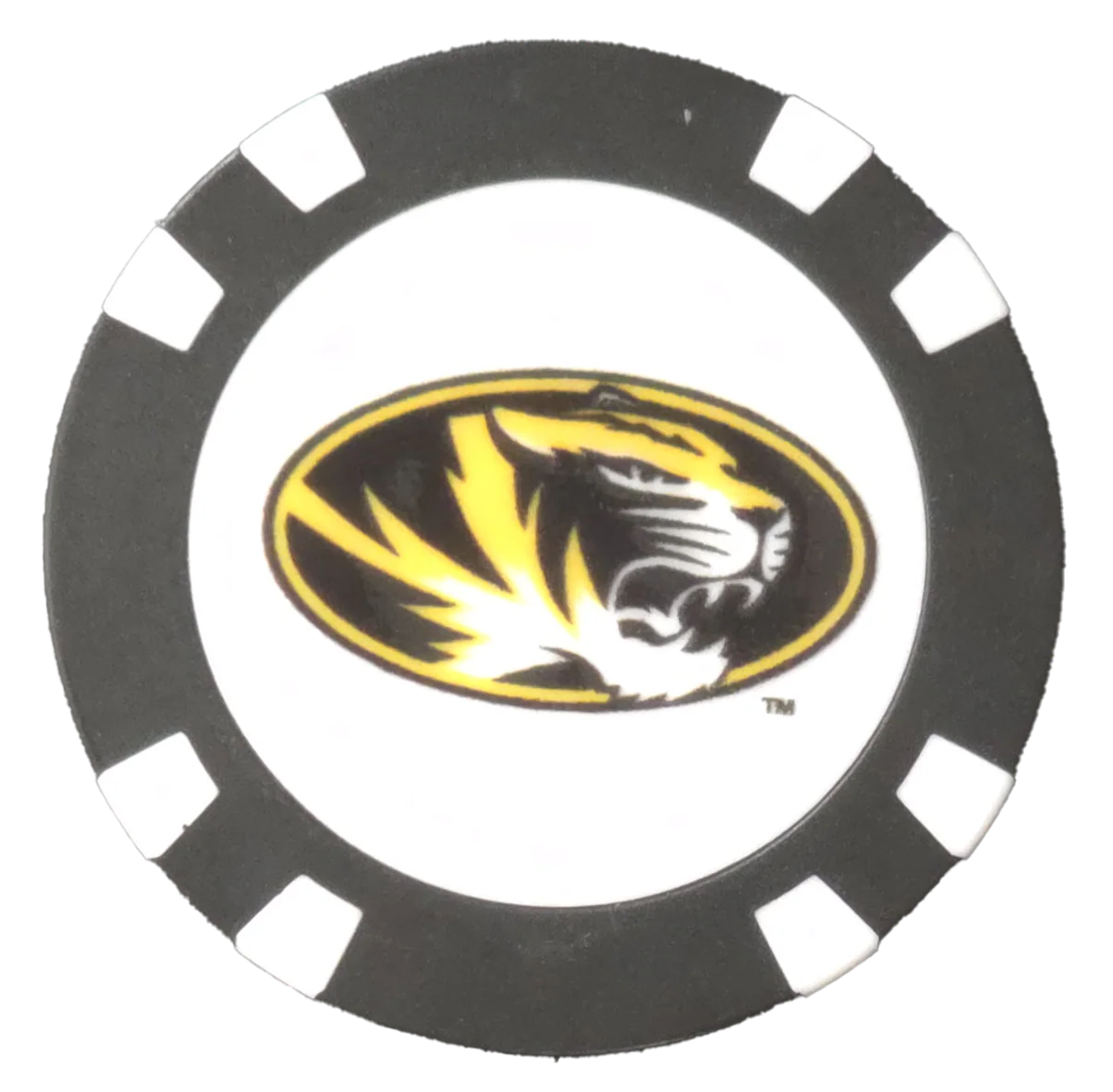 Officially Licensed Missouri Tigers Poker Chip Ball Marker - Image 5