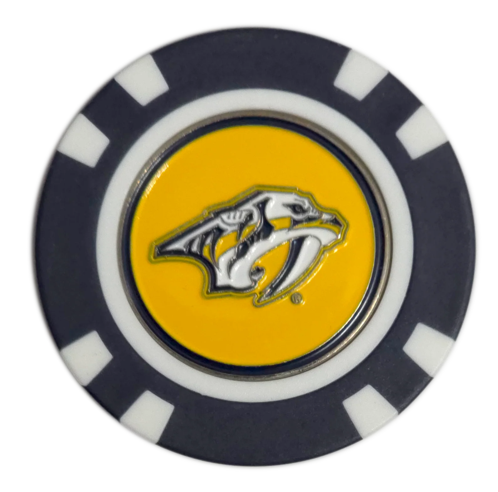 Officially Licensed Nashville Predators Poker Chip Golf Ball Marker