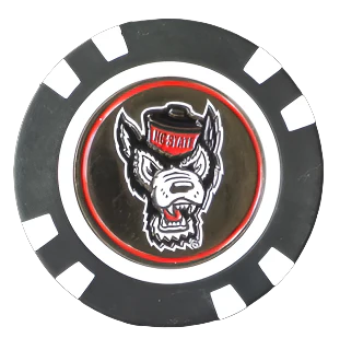 Officially Licensed NC State Wolfpack Poker Chip Ball Marker