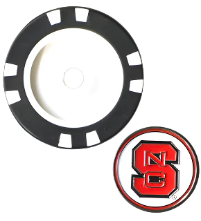 Officially Licensed NC State Wolfpack Poker Chip Ball Marker - Image 4