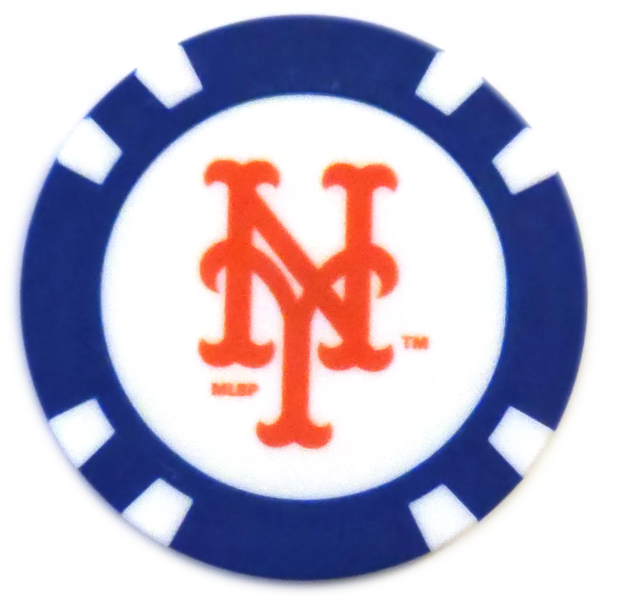 Officially Licensed New York Mets Poker Chip Ball Marker - Image 5