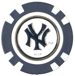Officially Licensed New York Yankees Poker Chip Ball Marker - Image 3