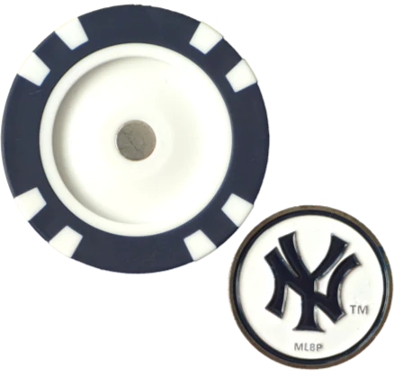 Officially Licensed New York Yankees Poker Chip Ball Marker - Image 4