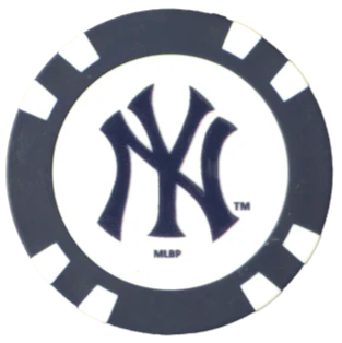 Officially Licensed New York Yankees Poker Chip Ball Marker - Image 5