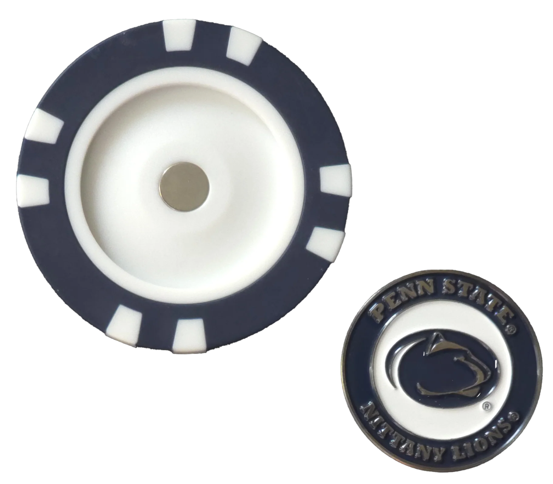 Officially Licensed Penn State Nittany Lions Poker Chip Ball Marker - Image 2