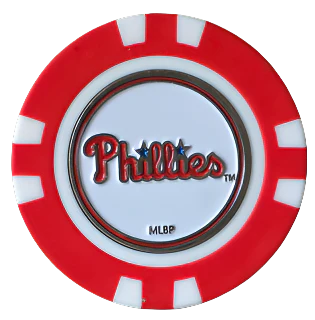 Officially Licensed Philadelphia Phillies Poker Chip Ball Marker - Image 3
