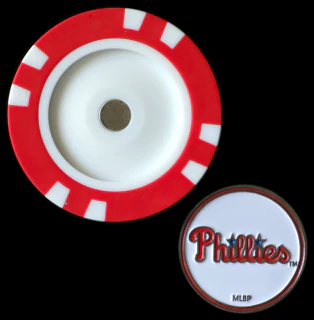 Officially Licensed Philadelphia Phillies Poker Chip Ball Marker - Image 4