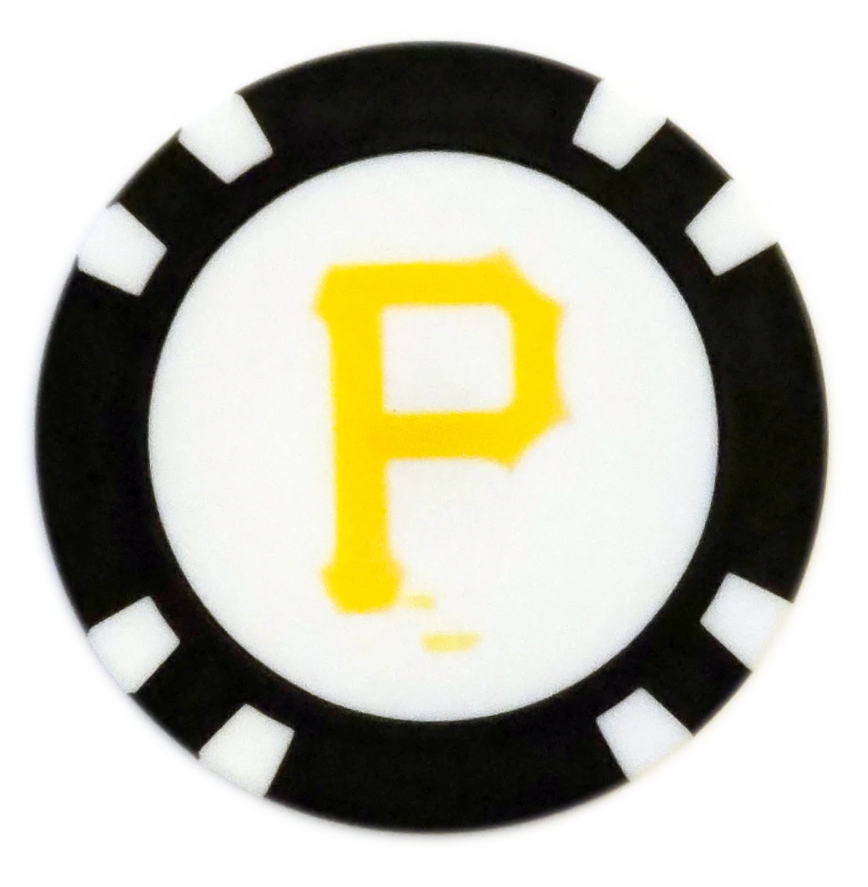 Officially Licensed Pittsburgh Pirates Poker Chip Ball Marker - Image 5