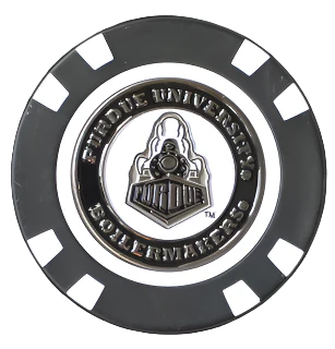 Officially Licensed Purdue Boilermakers Poker Chip Ball Marker - Image 3