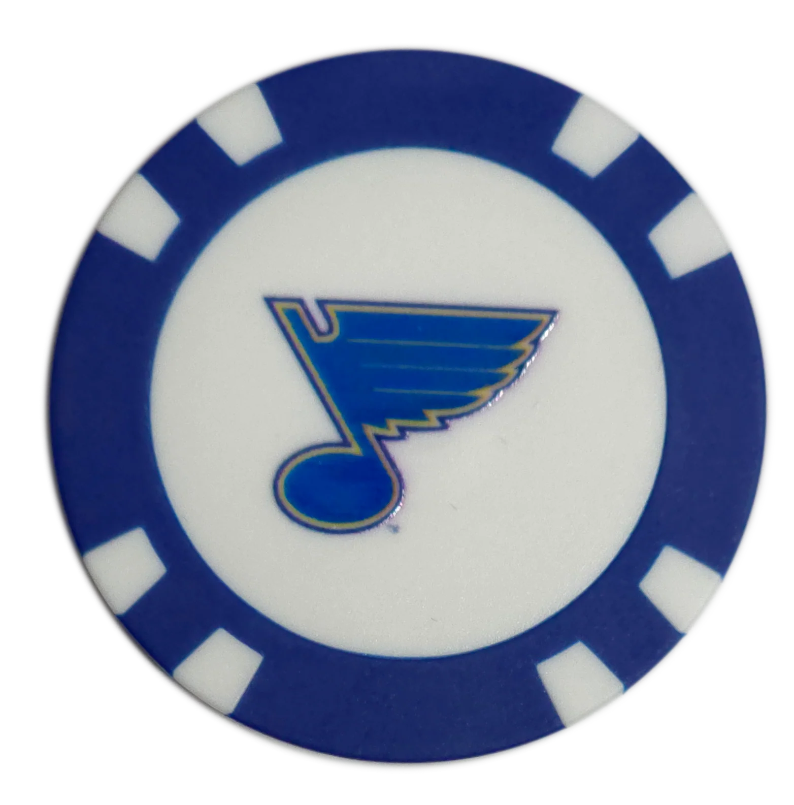 Officially Licensed St. Louis Blues Poker Chip Golf Ball Marker - Image 5