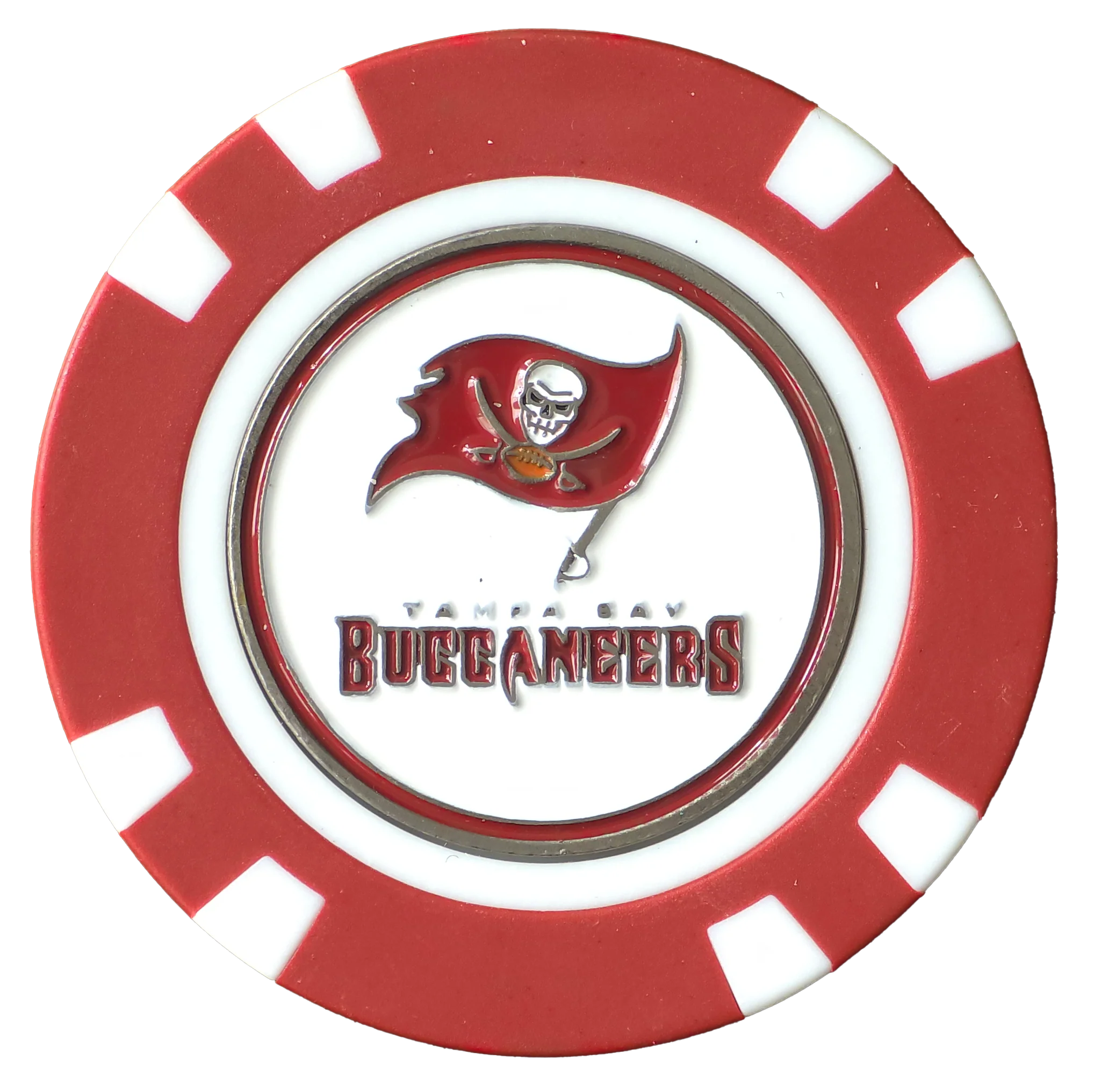 Officially Licensed Tampa Bay Buccaneers Poker Chip Ball Marker