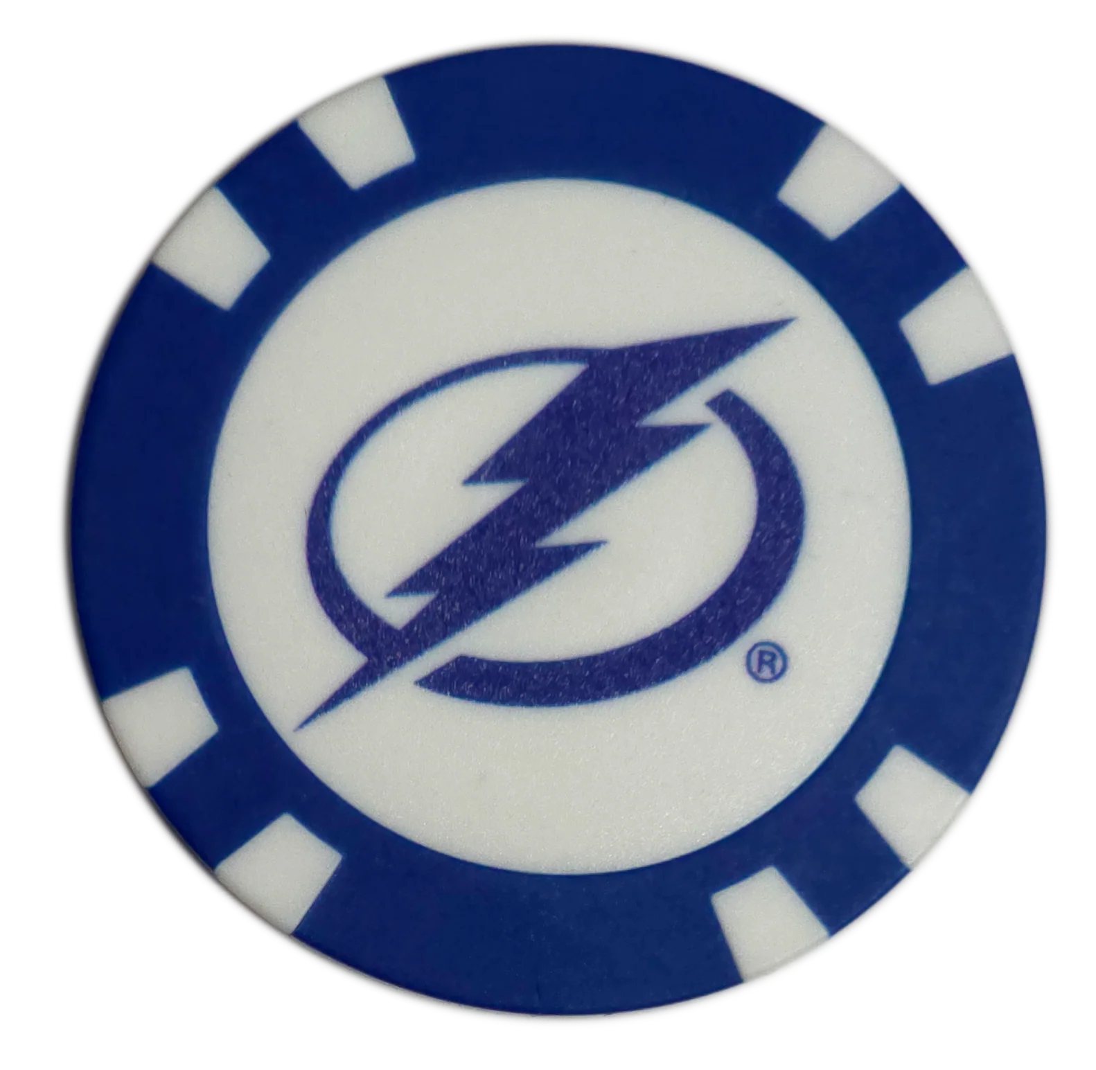 Officially Licensed Tampa Bay Lightning Poker Chip Golf Ball Marker - Image 5