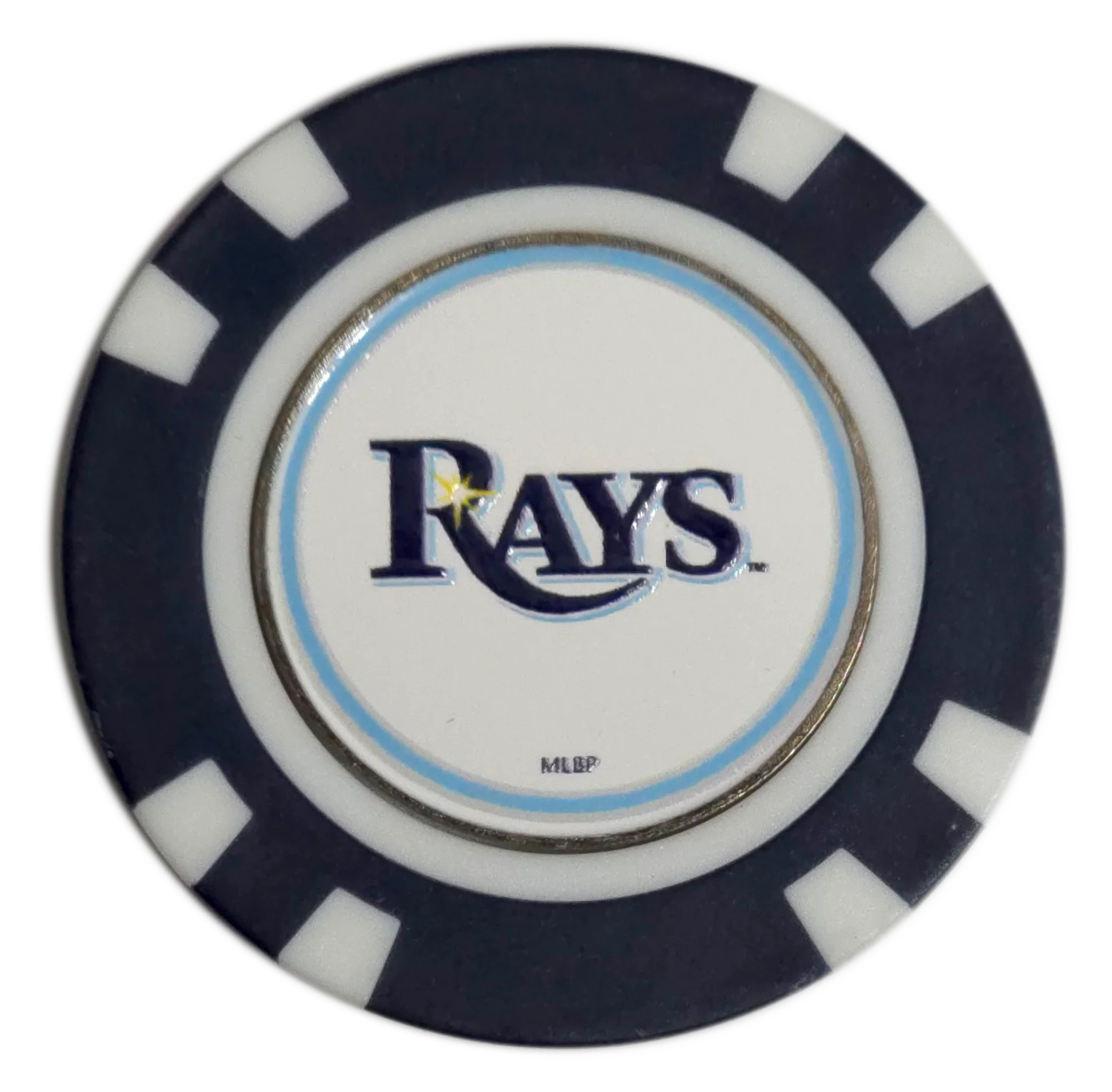 Officially Licensed Tampa Bay Rays Poker Chip Golf Ball Marker