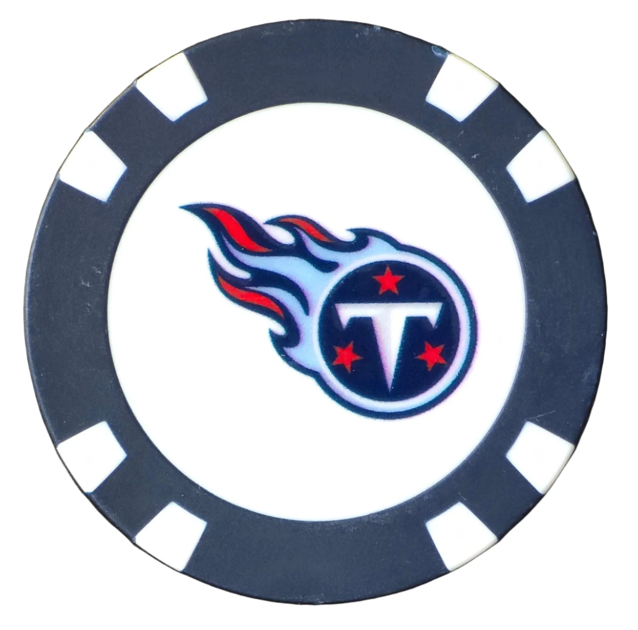 Officially Licensed Tennessee Titans Poker Chip Ball Marker - Image 5