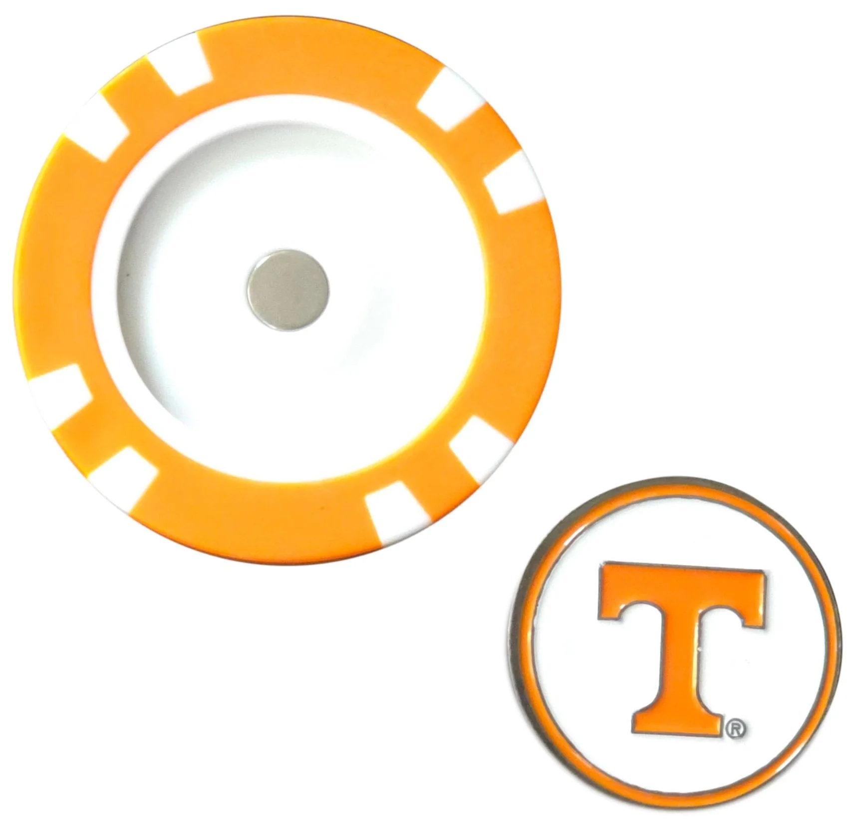 Officially Licensed Tennessee Volunteers Poker Chip Ball Marker - Image 2
