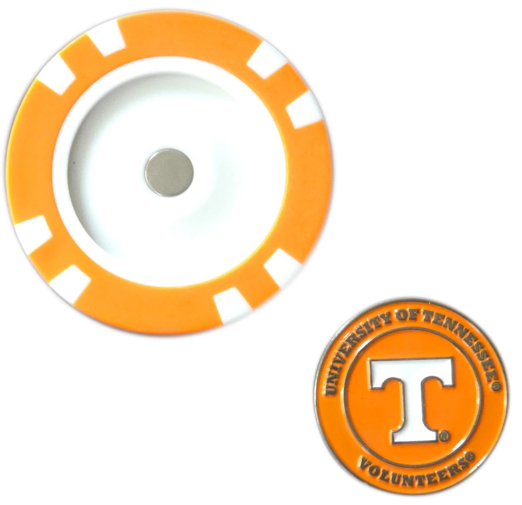 Officially Licensed Tennessee Volunteers Poker Chip Ball Marker - Image 4